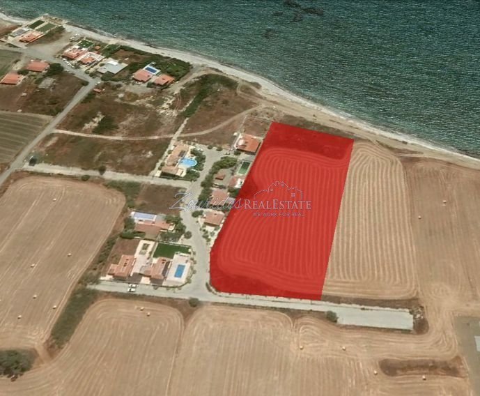 Sea Front, Plot in Pervolia, Larnaca