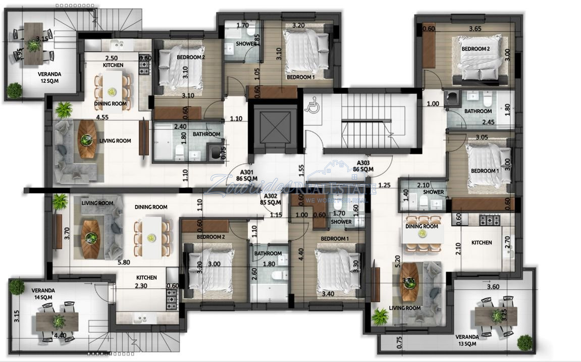 Penthouse for sale in Larnaca