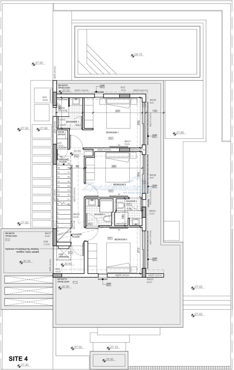 Three bedroom villa in protaras