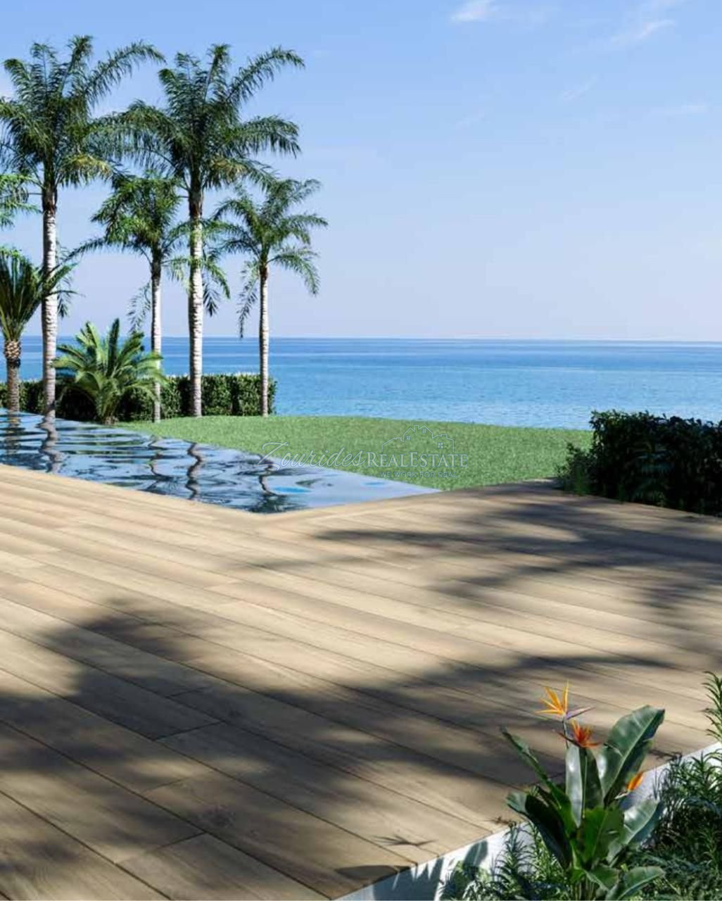 Beautiful Beach Front villa in Protaras for sale