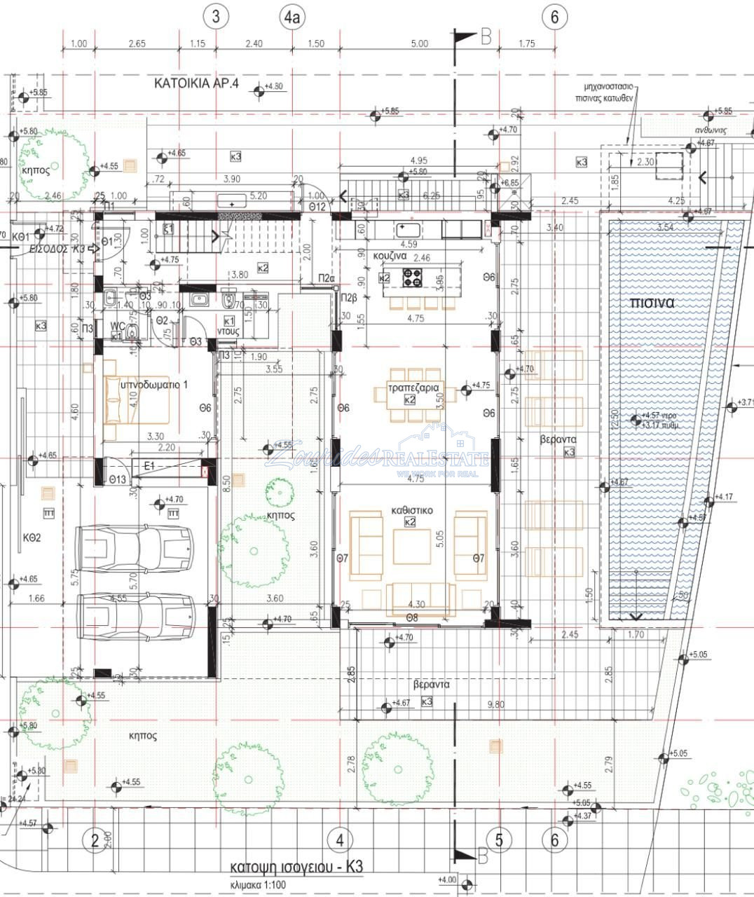 Beautiful Beach Front villa in Protaras for sale