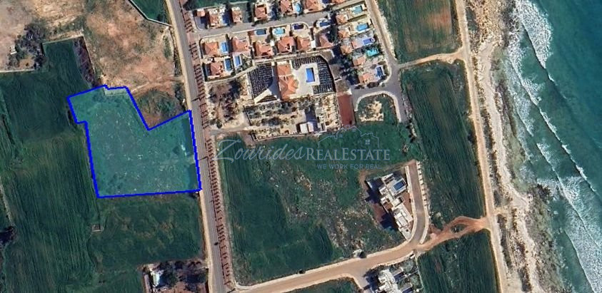 Large Sea View Field for Sale Agia Thekla