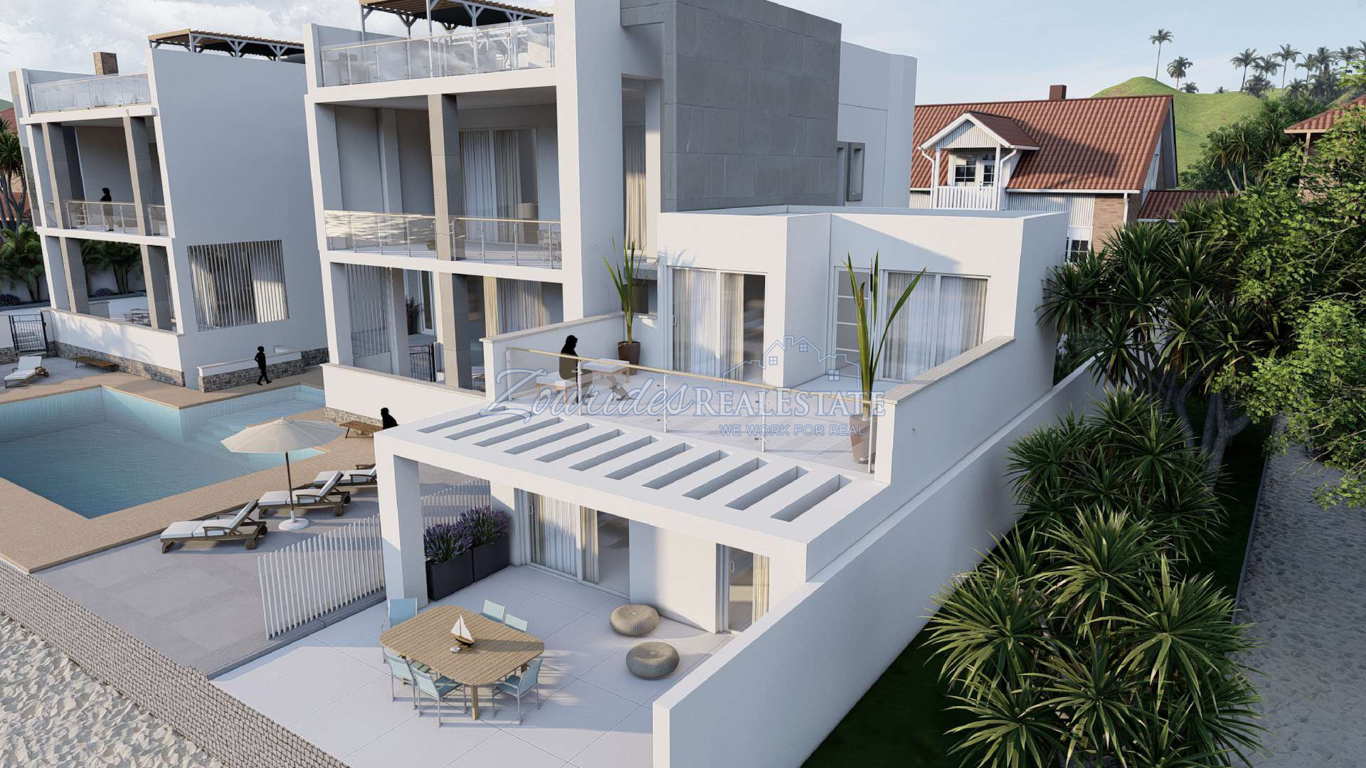 Ground floor apartments