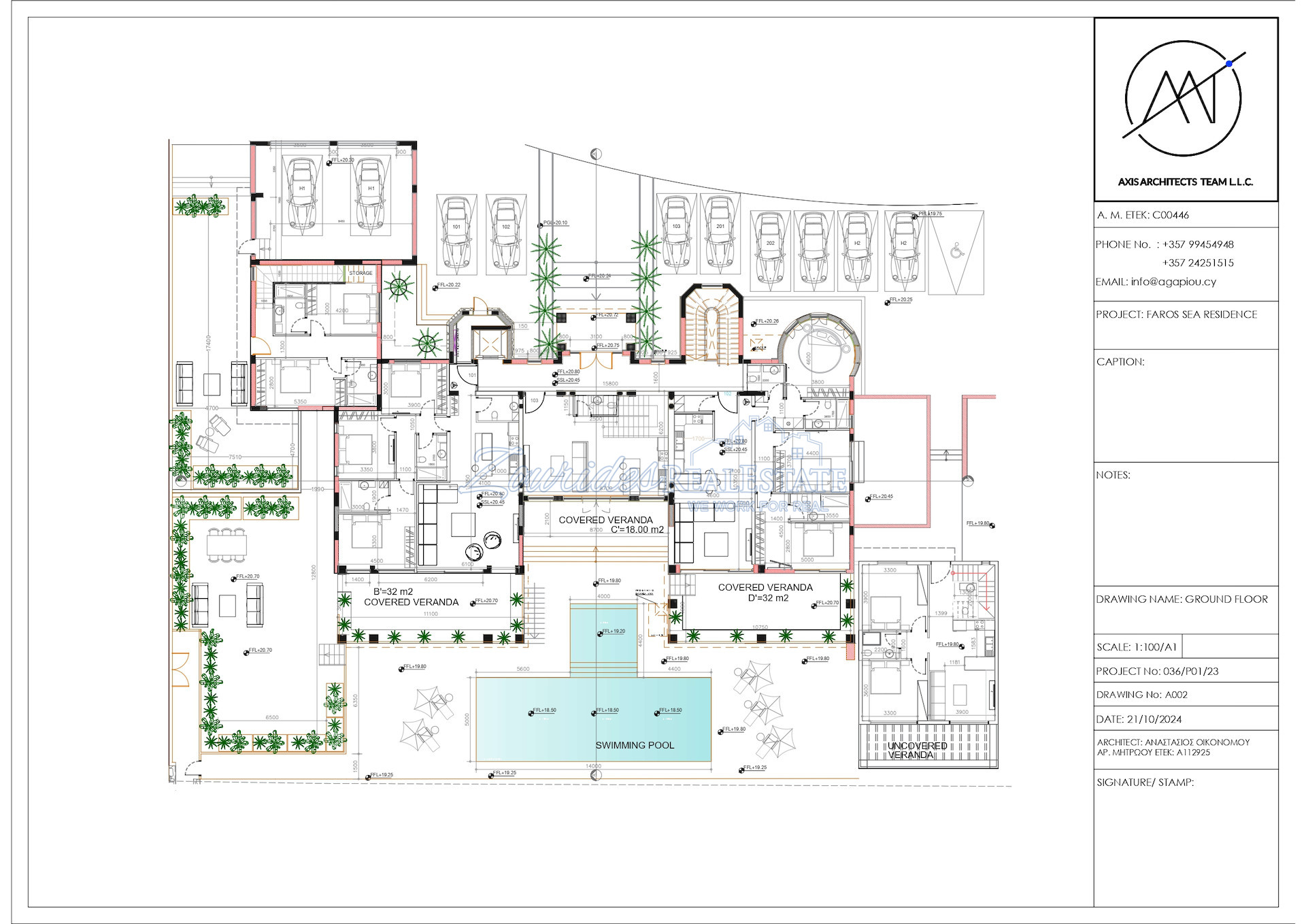 Ground floor apartments